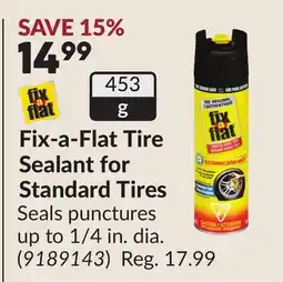 Princess Auto Tire Sealant for Standard Tires offer