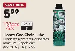 Princess Auto Honey Goo Chain Lube offer