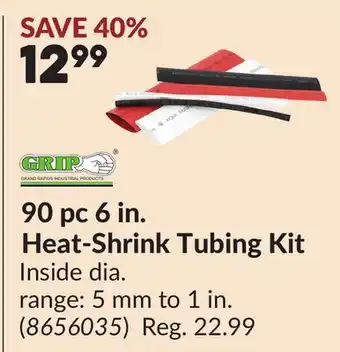 Princess Auto 90 pc 6 in. Heat-Shrink Tubing Kit offer