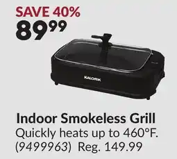 Princess Auto Indoor Smokeless Grill offer