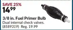 Princess Auto 3/8 in. Fuel Primer Bulb offer