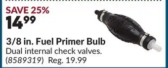 Princess Auto 3/8 in. Fuel Primer Bulb offer