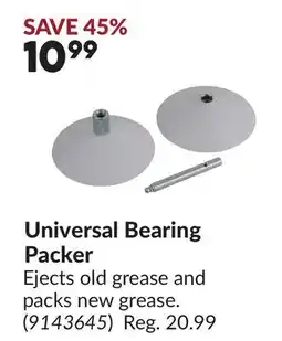 Princess Auto Universal Bearing Packer offer