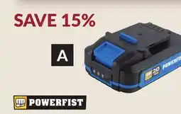 Princess Auto 20V Li-ion Batteries offer