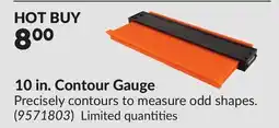Princess Auto 10 in. Contour Gauge offer