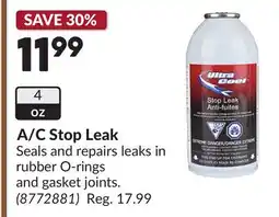 Princess Auto A/C Stop Leak offer
