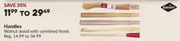 Princess Auto Handles offer