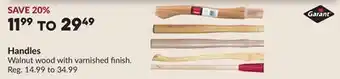 Princess Auto Handles offer