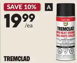 Princess Auto TREMCLAD HIGH HEAT ENAMEL SPRAY PAINT offer