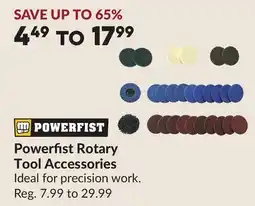 Princess Auto Power Fist Rotary Tool Accessories offer