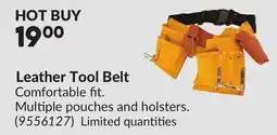 Princess Auto Leather Tool Belt offer