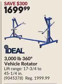 Princess Auto 3,000 lb 360° Vehicle Rotator offer
