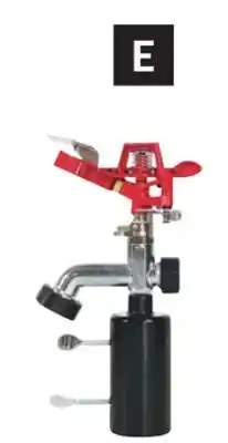 Princess Auto T-Post Impact Sprinklers offer