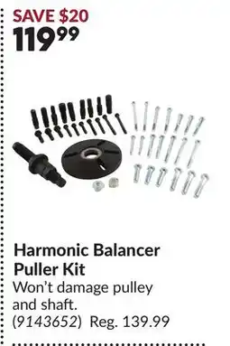Princess Auto Harmonic Balancer Puller Kit offer