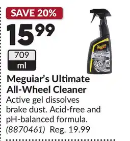 Princess Auto Meguiar's Ultimate All-Wheel Cleaner offer