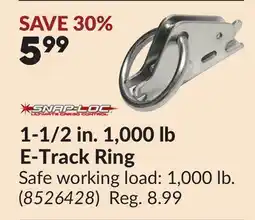 Princess Auto 1-1/2 in. 1,000 lb E-Track Ring offer