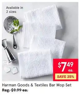 Kitchen Stuff Plus Harman Goods & Textiles Bar Mop Set offer