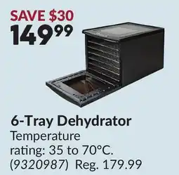 Princess Auto 6-Tray Dehydrator offer