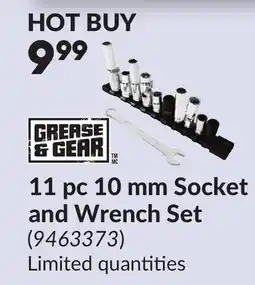 Princess Auto 11 pc 10 mm Socket and Wrench Set offer