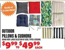 Len's Mill Stores OUTDOOR PILLOWS & CUSHIONS offer