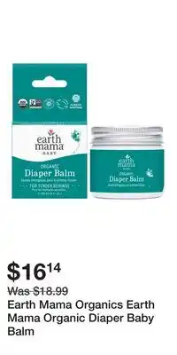 Well Earth Mama Organics Earth Mama Organic Diaper Baby Balm offer