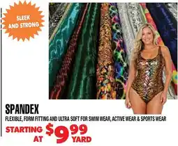 Len's Mill Stores SPANDEX offer