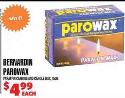 Len's Mill Stores BERNARDIN PAROWAX offer
