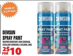 Len's Mill Stores DEMSUN SPRAY PAINT offer
