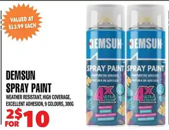Len's Mill Stores DEMSUN SPRAY PAINT offer