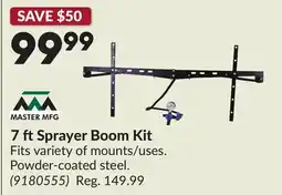 Princess Auto 7 ft Sprayer Boom Kit offer