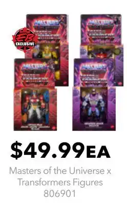 GameStop Masters of the Universe x Transformers Figures offer