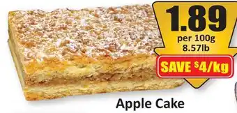 Starsky Apple Cake offer
