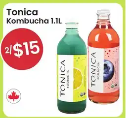 Healthy Planet Tonica Kombucha offer