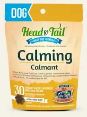 Petvalu Head to Tail Calming Medium-Large Dog Supplements offer