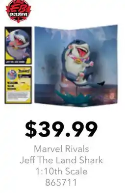 GameStop Marvel Rivals Jeff The Land Shark offer
