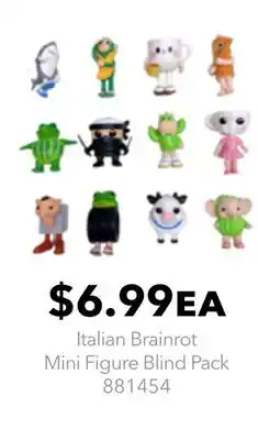 GameStop Italian Brainrot Mini Figure Blind Pack offer
