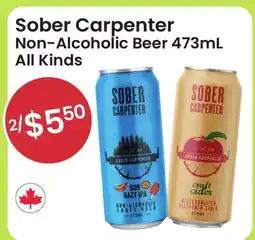 Healthy Planet Sober Carpenter Non-Alcoholic Beer offer