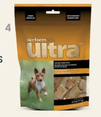 Petvalu Performatrin Ultra Yak Milk Cheese Puffs Traditional Recipe Dog Treats offer
