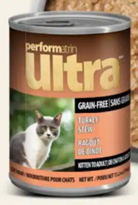 Petvalu Performatrin Ultra Grain-Free Turkey Stew Cat Food offer