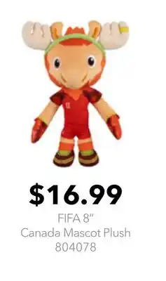 GameStop FIFA 8 Canada Mascot Plush offer