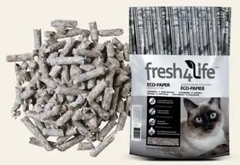 Petvalu Fresh 4 Life Eco-Paper Pellet Cat Litter offer