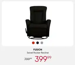 Meubles RD Fusion - Swivel Rocker Recliner offer