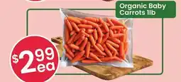 Healthy Planet Organic Baby Carrots offer