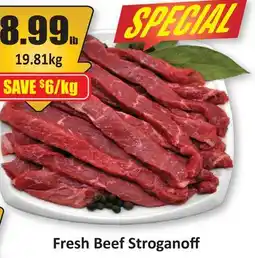 Starsky Fresh Beef Stroganoff offer