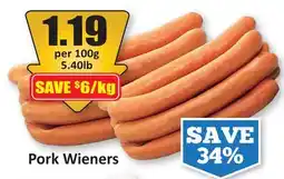 Starsky Pork Wieners offer