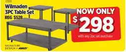 Surplus Furniture Wilmaden 3PC Table Set offer