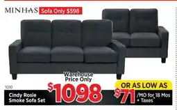 Surplus Furniture Cindy Rosie Sofa & Loveseat offer