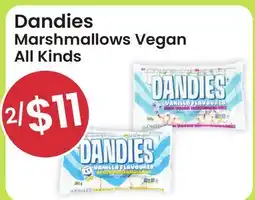 Healthy Planet Dandies Marshmallows Vegan offer