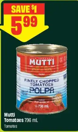 Mutti Tomatoes