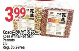 SunFood Supermarket Kosa White/Red Skin Peanuts offer